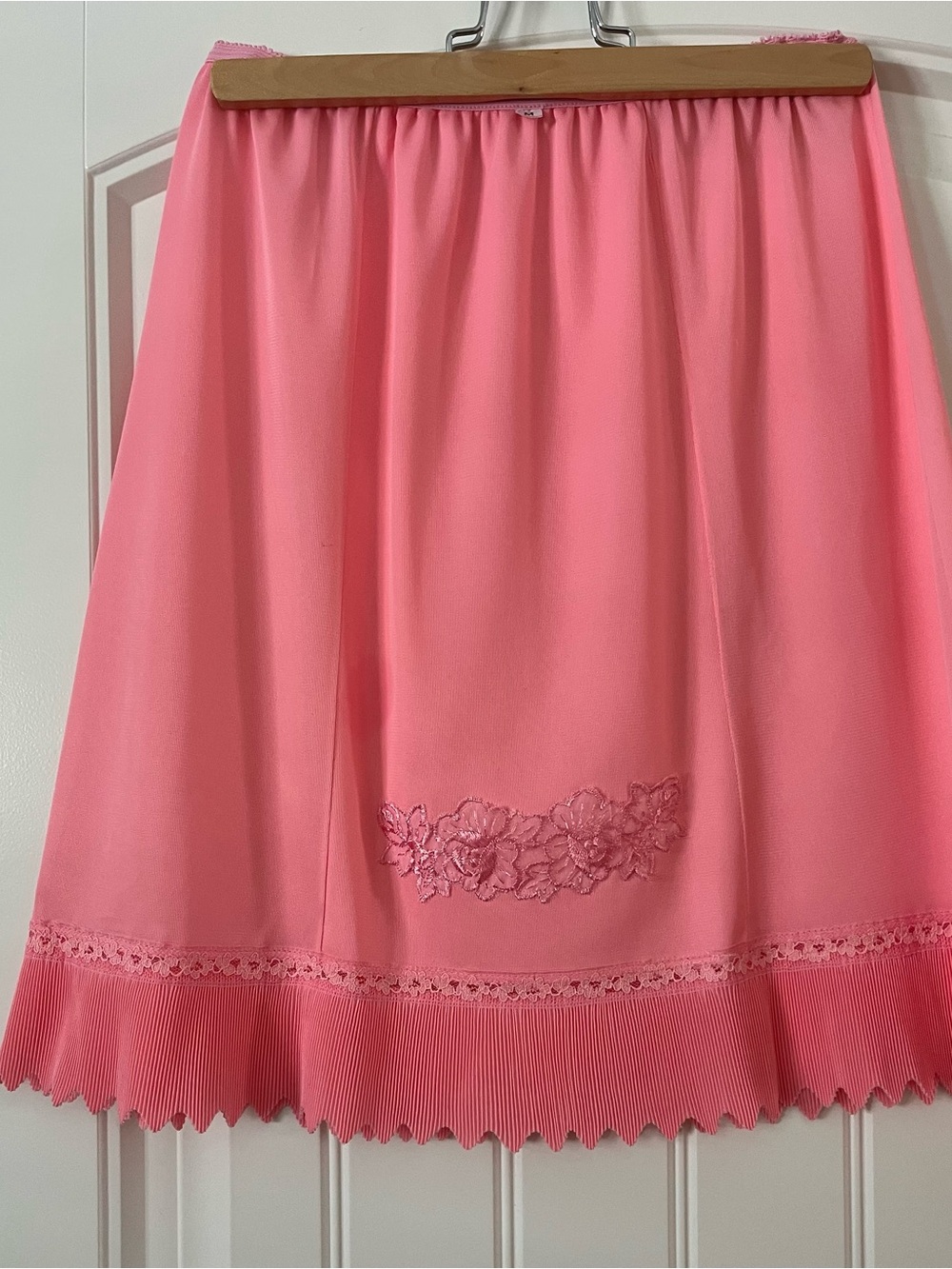 Source Unknown Vintage Bubblegum Pink Half Slip Skirt